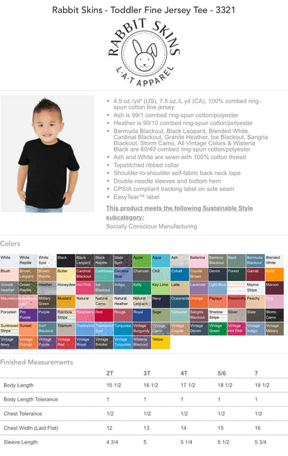 Kids/Youth sizing charts