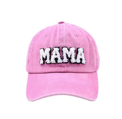Mama Chenille Patch Hats