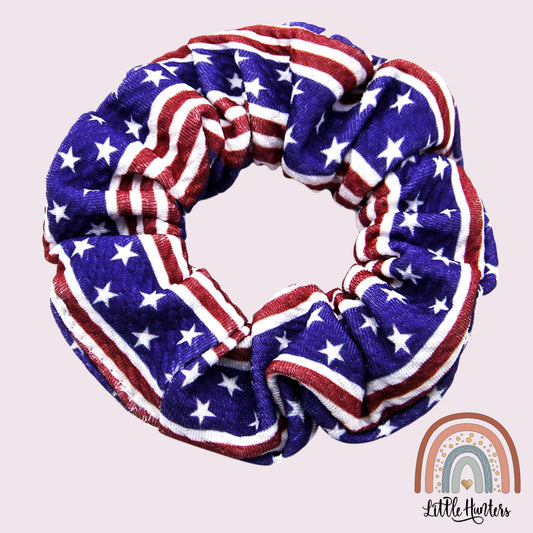 Stars & Stripes Scrunchies