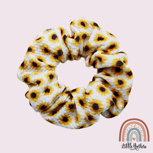 Sunflower Scrunchies