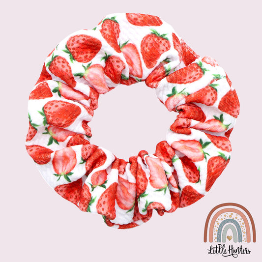 Strawberry Scrunchies